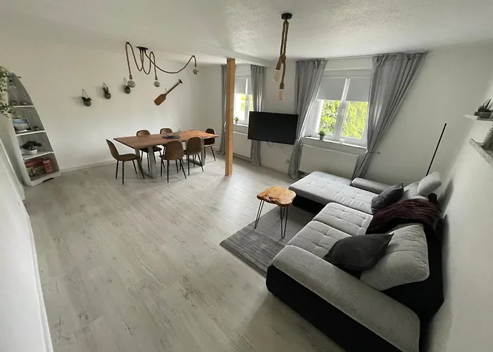 Апартаменты Neu Auszeit In Moderner In Seen-naehe Марклеберг